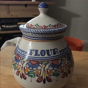 Puente Pottery Flour Pot